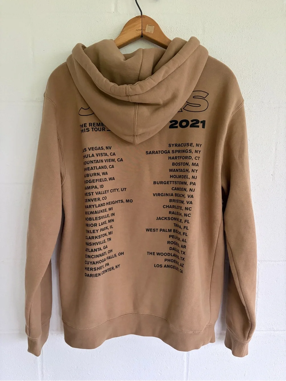 Jonas Brothers - The Remember This 2021 Tour Hoodie